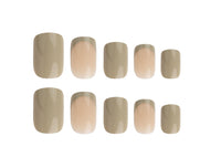 NAIL HQ Nail HQ Utterly Olive Square Nails