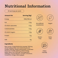soulbrew SoulBrew Rise – Mushroom Coffee Alternative for Gut Health & Focus | Lion’s Mane, Cordyceps, Cacao | Adaptogenic Nootropic Drink for Calm Energy and Digestion | Vegan, 30 Servings