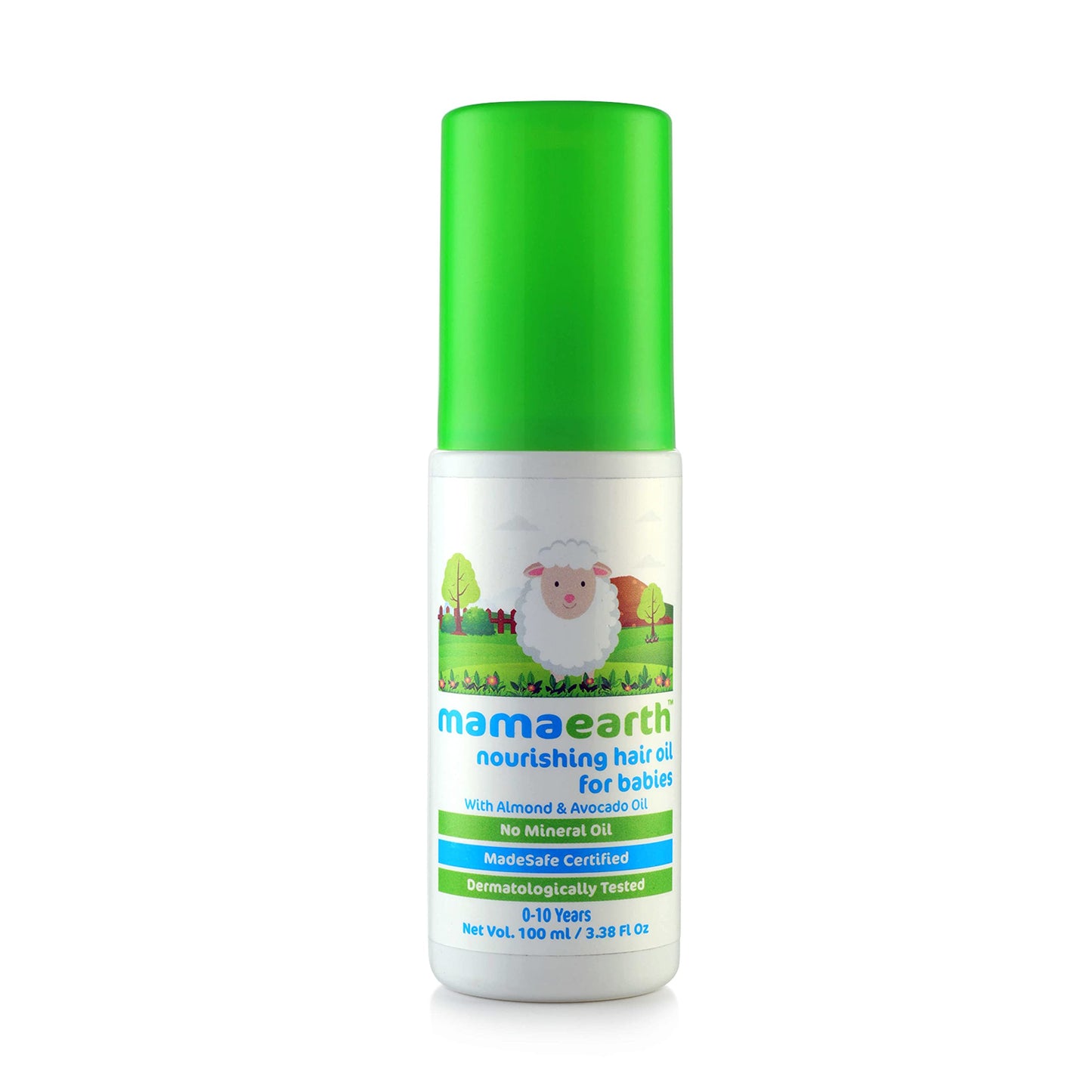 Mamaearth Nourishing Baby Hair Oil with Almond & Avocado 100ml