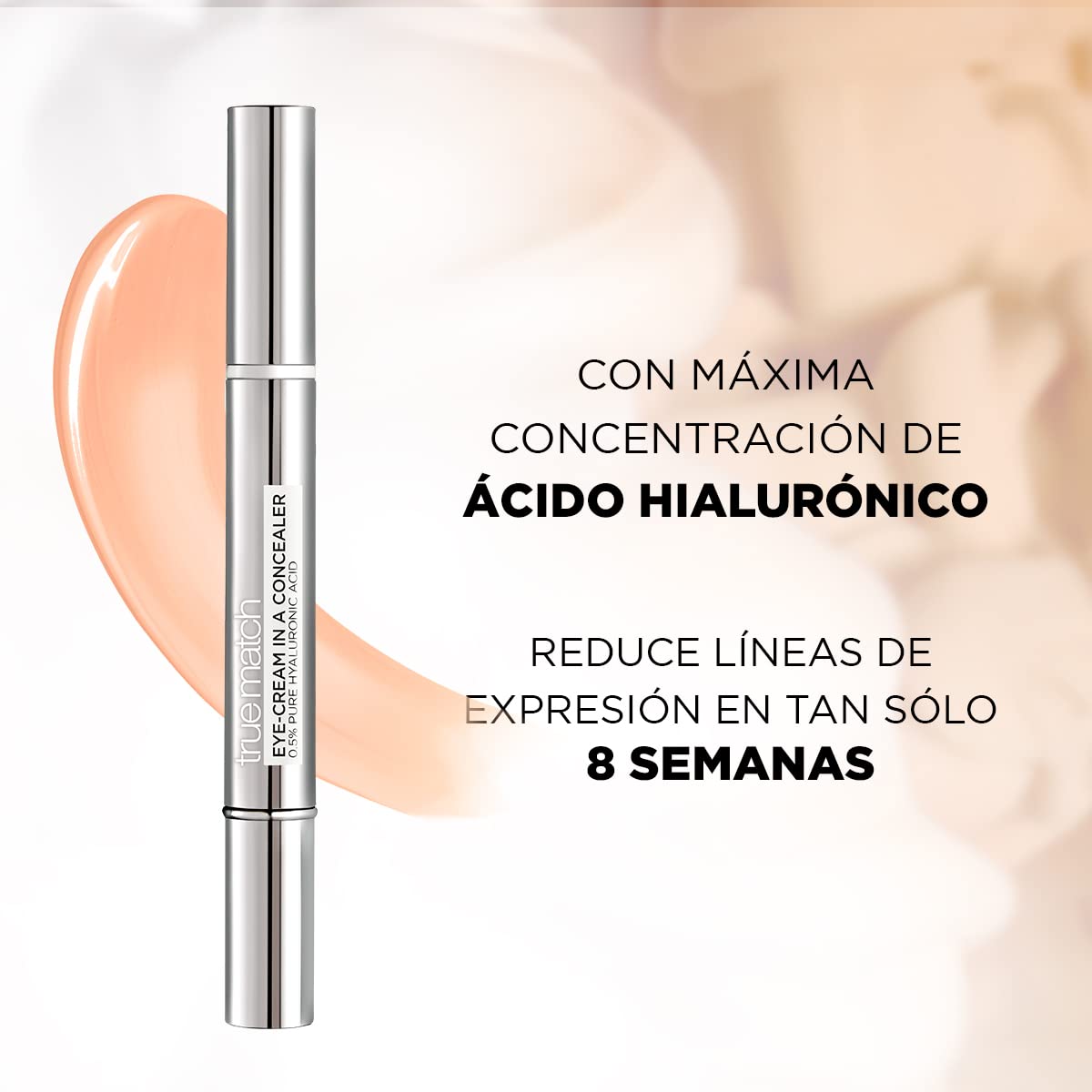 L'Oreal Paris L'Oréal Paris Eye Care - Concealer, Concealer Pen for Dark Circles, with Hyaluronic Acid and Vitamin C, Perfect Match, 4-7D - Golden Sable, 2 ml