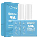 HUALIJIA Magic Nail Polish Remover 2 Pack, Remove Gel Nail Polish, Easily Quickly Peel Off In 2-3 Minutes, Professional Removes Soak-Off Gel Nail, Protect Nail, No Need For Foil, Soaking Or Wrapping, 0.5 Fl Oz