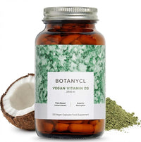 BOTANYCL Botanycl Vegan Vitamin D3 - As Seen on Dragons’ Den - 2500 IU - 120 Capsules - 4 Month Supply - 100% Plant-Based from Lichen - Supports Hair, Mood, Immune Health & Bone Strength