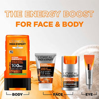 L’Oréal Paris men expert L'Oréal Men Expert Anti-Fatigue Moisturiser, Hydra Energetic Men's Moisturiser With Vitamin C* Fights Appearance of Dark Circles And Hydrates Skin - 50 ml