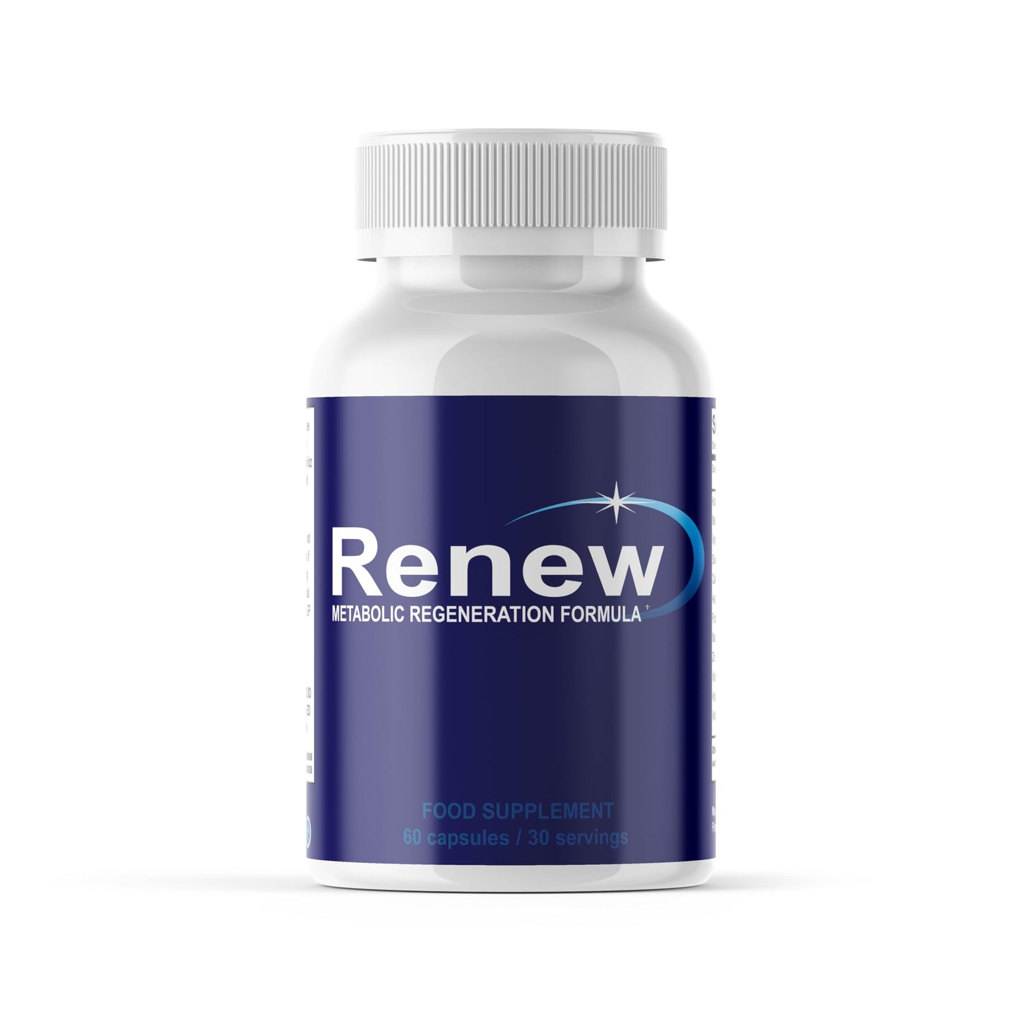 Renew- Metabolic Regeneration Formula - All Natural Formula - 60 Capsules / 1 Month Supply - FItness Hero Supplements