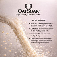 Bare Boutique OatSoak Itch Relief Colloidal Oats - Dissolvable Oats for The Bath. Soothing Bath Powder for Chicken Pox Relief, Eczema, Psoriasis, Itchy, Irritated Dry Skin, Sunburn. No additives.