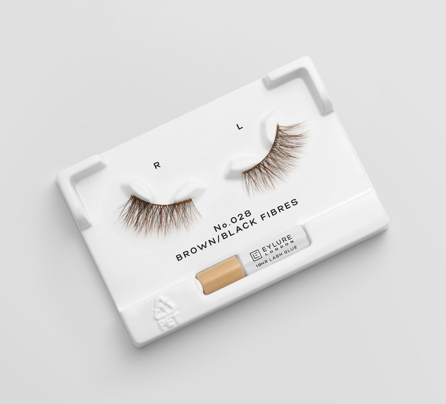 Eylure 3/4 Length No. 028 False Lashes (Brown/Black)