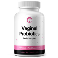 Natural Foundation Vaginal Probiotics 240 Tablets Supports Immune System & Vaginal Health Made in The UK 3 Billion CFU Probiotic Supplement for Women (240, Vaginal Probiotics)