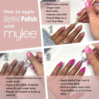 MYGEL by Mylee Nail Gel Polish 10ml [Vintage Rose] UV/LED Soak-Off Nail Art Manicure Pedicure for Professional, Salon & Home Use [Autumn/Winter 2022] - Long Lasting & Easy to Apply