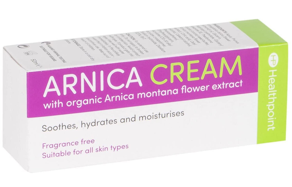 DERMA V10 Healthpoint Arnica Cream Soothes Hydrates & Moisturises 50 ml 6 Pack