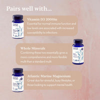 HIGHER NATURE Higher Nature - High Strength - Vitamin B Complex - Reduce Tiredness - Supports Nervous System - Vegan Friendly - 90 Capsules