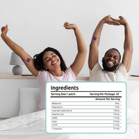 Ashania Sleep Patches, Sleep Patches for Adults, 42 Patches, Easy to Apply and Comfortable, Premium Ingredients, for Men and Women