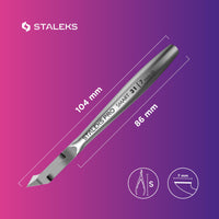 STALEKS PRO Cuticle Nippers Staleks 3mm / 4mm/ 5mm / 7mm Smart 31 Staleks Manicure Pedicure Tools (7mm)