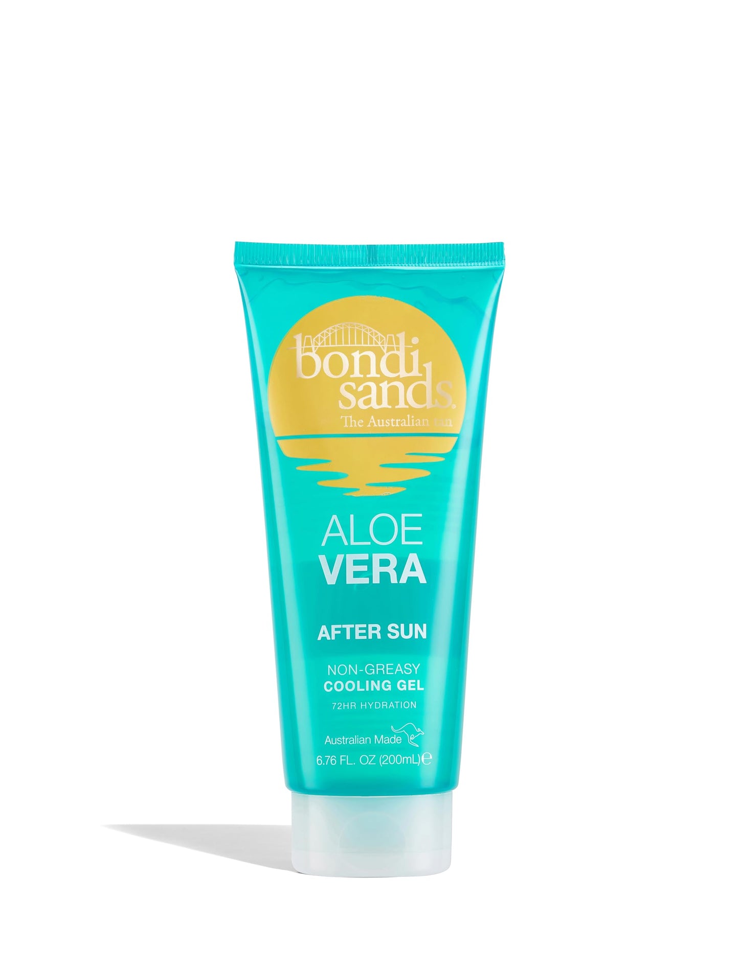 Bondi Sands Aloe Vera After Sun Cooling Gel 200ml | Enriched with 95% Aloe Vera Gel | Hydrating & soothing | Cruelty Free| 200ml/6.76 Fl oz