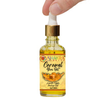 SH SHAKRA HEALTH Yoni Oil Caramel Scented Body Massage Oil (30ml) Non-Greasy, Non-Sticky Moisturizer – Hydrating Formula for Smooth Skin – Organic & Vegan