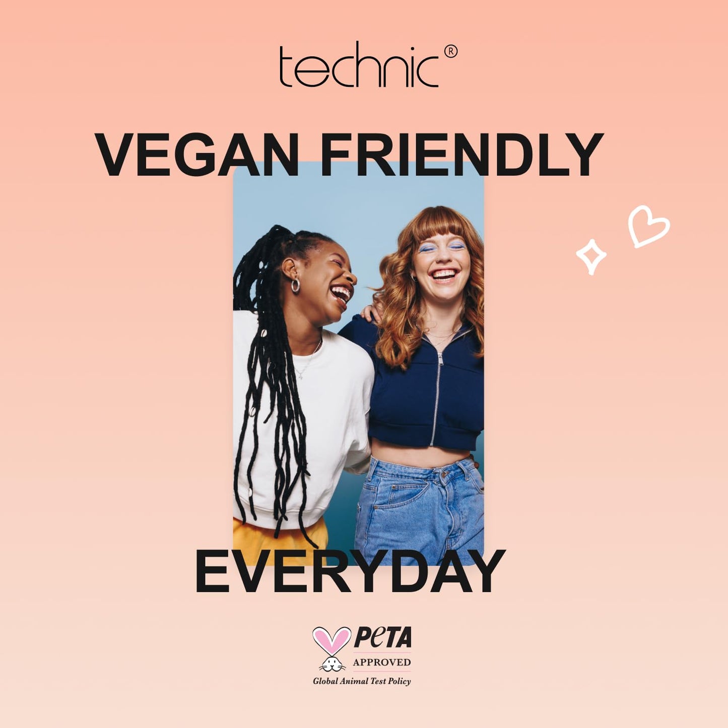 Technic Mini Edit 6 Eyeshadow Palette, Long Lasting and Blendable Matte & Shimmer Shades 7.2g (Heat Is On)