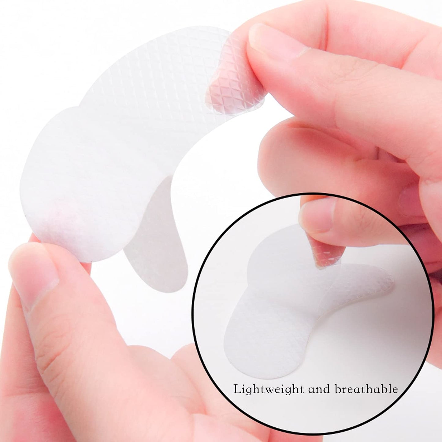 LeFeirr Under Eye Gel Pads, 40 Pairs Eyelash Extension Pads Lint Free Eye Lash Patches for Pro Salon and Individual