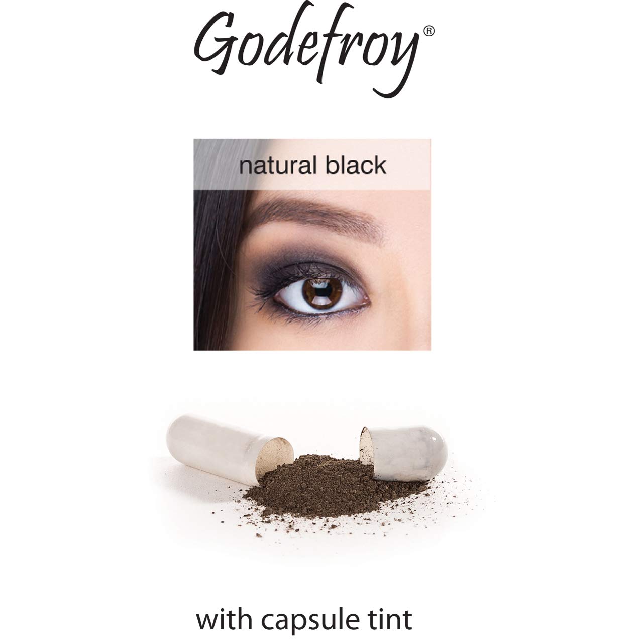Godefroy Natural Black Instant Eyebrow Tint