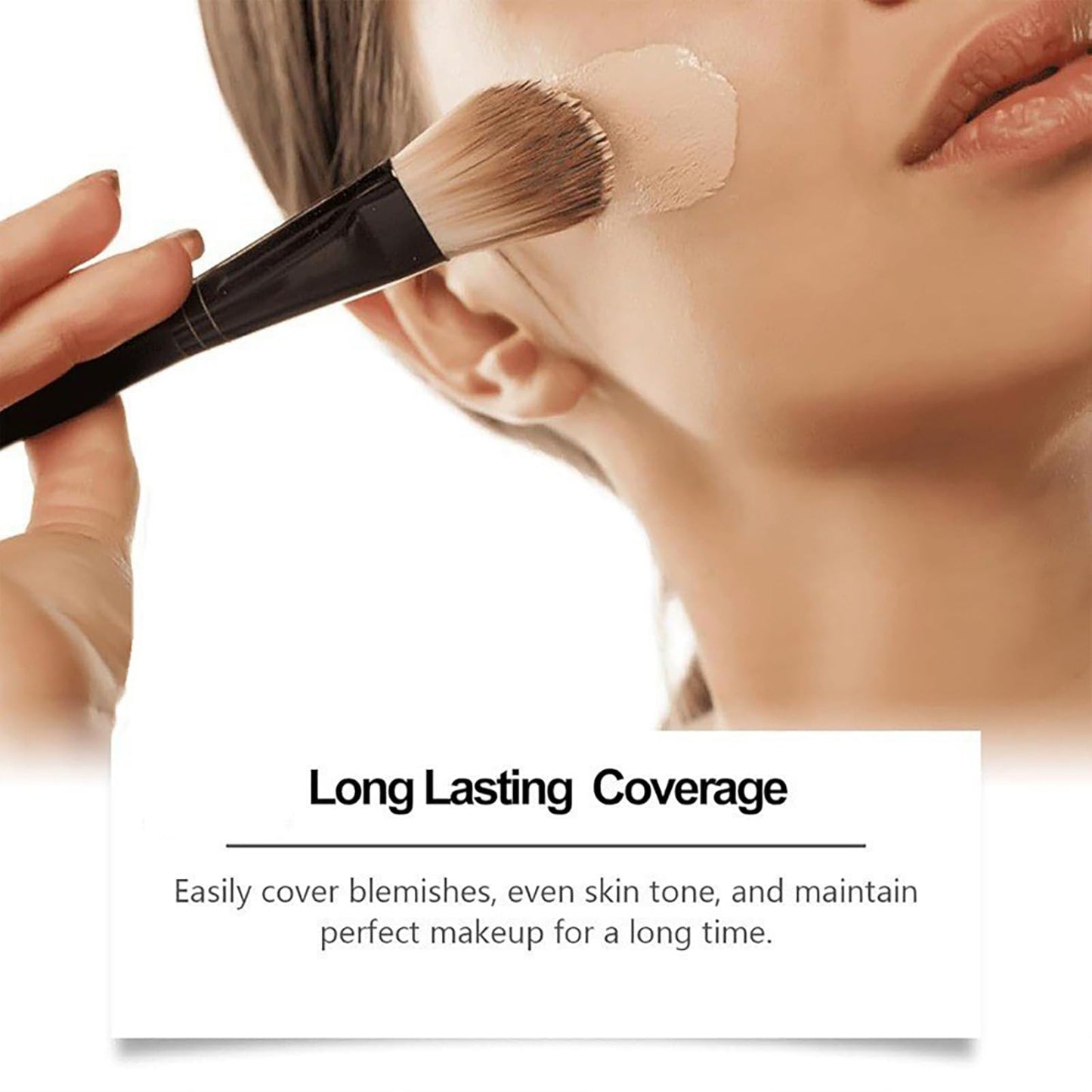 OlymGrow Color Changing Foundation with Color-Adjusting Warm Tone Technology – Hydrating, Poreless Concealer Cream for Mature Skin. Waterproof, Long-Lasting SPF15 Coverage, 30 ml