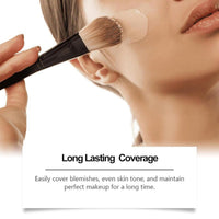 OlymGrow Color Changing Foundation with Color-Adjusting Warm Tone Technology – Hydrating, Poreless Concealer Cream for Mature Skin. Waterproof, Long-Lasting SPF15 Coverage, 30 ml