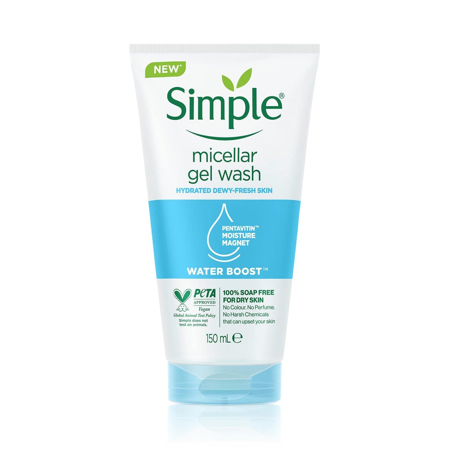 Simple simple micellar facial gel wash 150ml