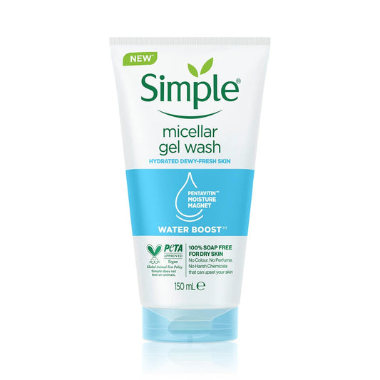 Simple simple micellar facial gel wash 150ml