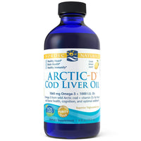 Nordic Naturals Arctic Cod Liver Oil, 1060mg Strawberry - 237 ml