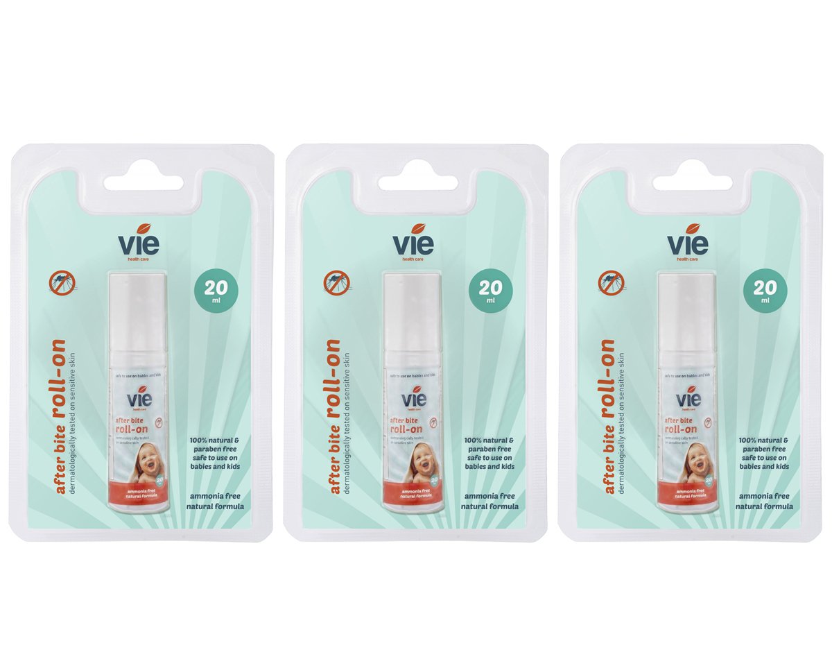 VIE After Bite Roll On, 20ml - Pack of 3