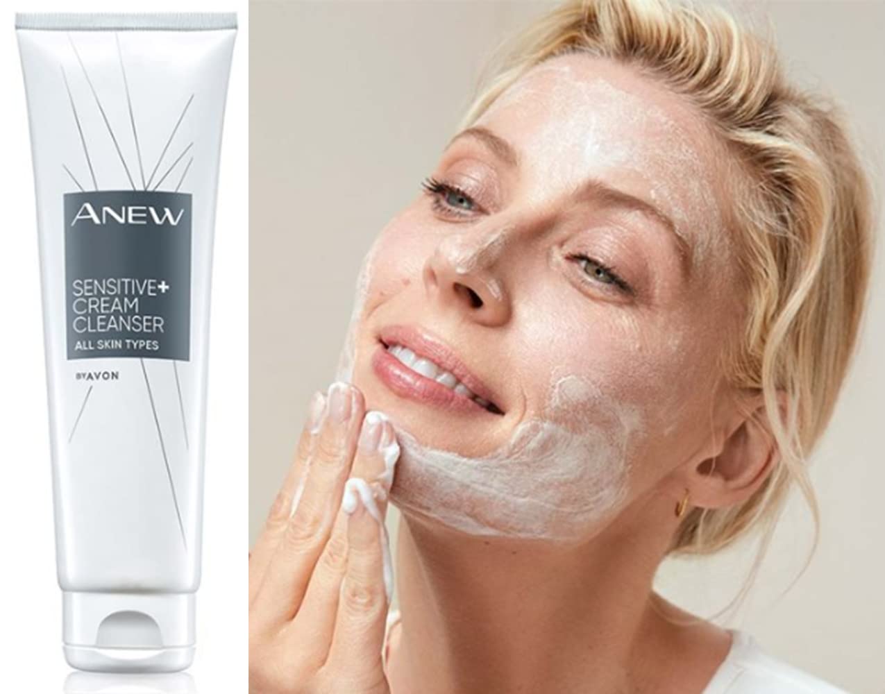 Avon Anew Sensitive+ Cream Cleanser