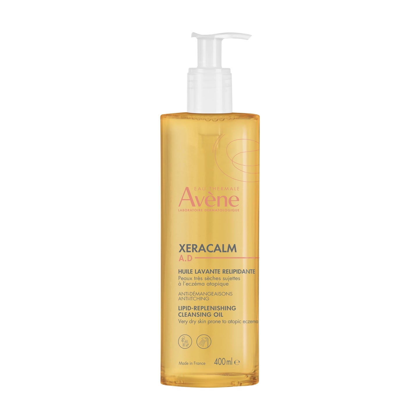 Avene Eau Thermale Avène - XERACALM A.D Lipid-replenishing cleansing oil for Sensitive Skin, 400ml