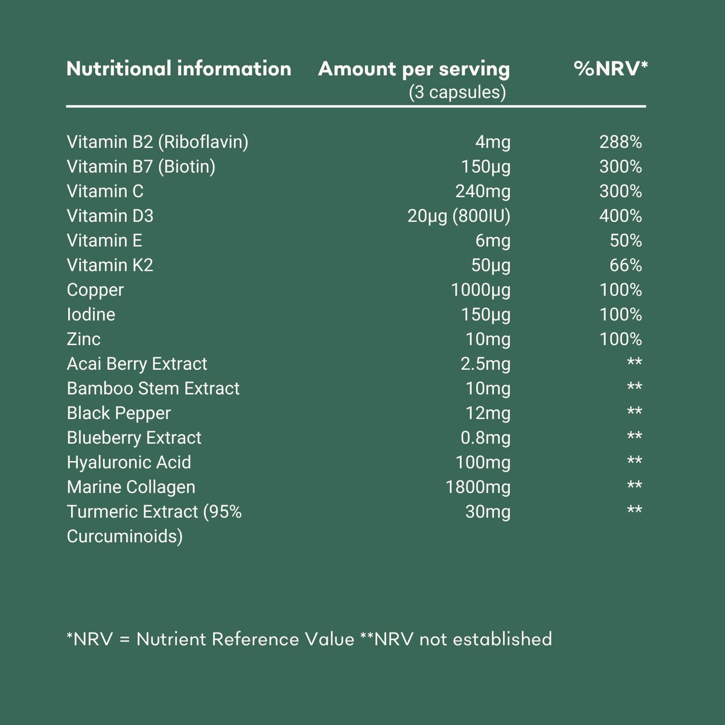 Ultimate Collagen Capsules Complex - High Strength 2500mg Supplement - 16 Nutrients for Healthy Joints Skin Hair - Hydrolysed Marine Collagen Peptides - Collagen Powder & Tablet Alternative