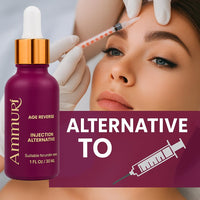 Ammuri Age Reverse Face Serum 30ml | Anti-Ageing Peptide Skincare with Matrixyl 3000, Hyaluronic Acid & Vitamin C | Visibly Plumps Fine Lines & Boosts Radiance | Made in UK