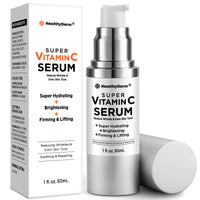 Women's Super Vitamin Face Serum: Anti Aging Facial Skin Care with Hyaluronic Acid, Niacinamide, Peptides, Vit C, E- Face Cream for Mature Women Over 70 60 50