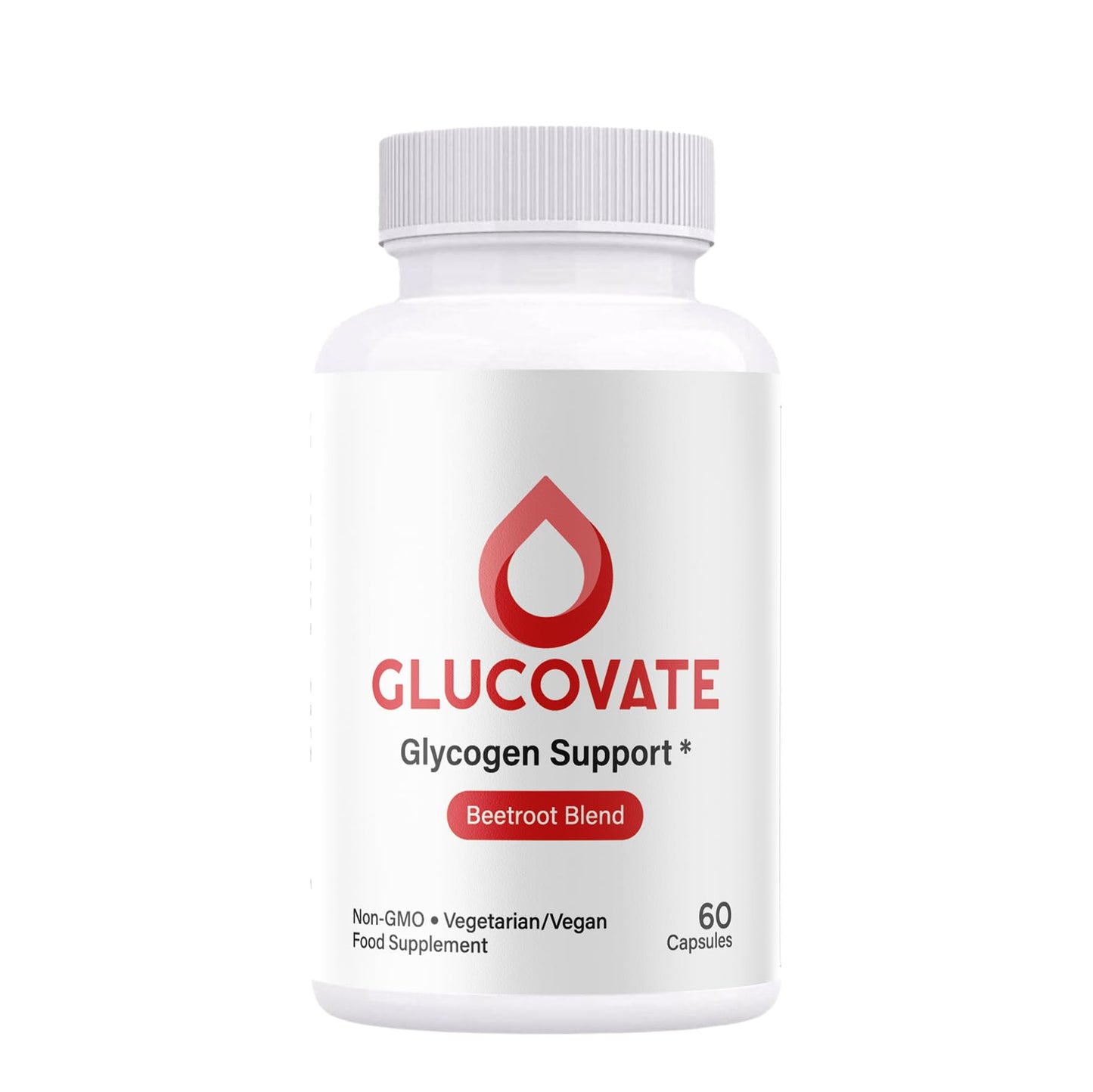SUPPSKO NEEDS GLUCOVATE Glycogen Support 60 Capsules 1 Month Supply Suppsko Needs