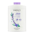 Yardley London English Lavender Perfumed Body Powder, Talcum Powder for Women to Help with Odour Control & Chafing, English Lavender Dusting Powder, Vegan & Cruelty Free, 200g