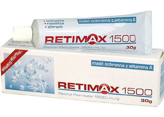 RETIMAX 1500 Vitamin A, Retinol, Protective Ointment, Anti-Ageing 30g