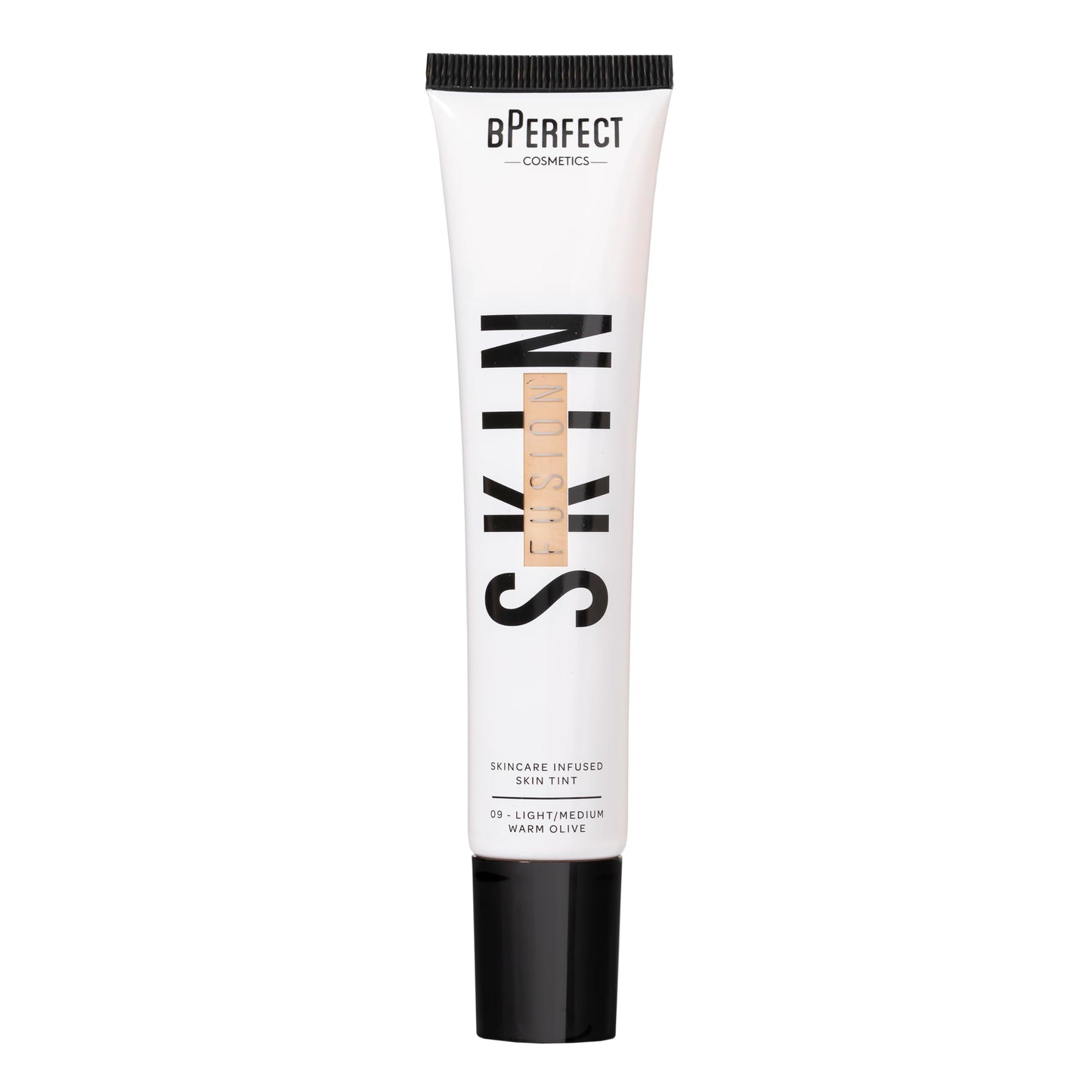 BPerfect Skin Fusion Skin Tint SPF 25 – Lightweight, Buildable Skincare Hybrid for a Radiant, Natural-Look Base – Shade 9 Light/Medium Warm Olive, 30ml