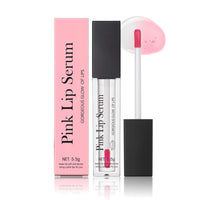 EveBeaty Pink Tinted Lip Plumper Serum - Natural Moisturizing Balm for Repair, Hydration & Fine Line Reduction，Pink Lip Serum