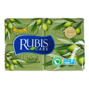 Rubis RUBIS Care Green Soap Bars with Olive Oil 125g x 4 pcs - 6299
