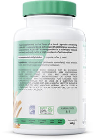 OSAVI Osavi Ashwagandha KSM–66® 200 mg – 120 Vegan Capsules | Clinically Tested Stress Support | High–Potency Root Extract for Resilience | Mental Balance & Overall Wellbeing | Vegan & Clean Label