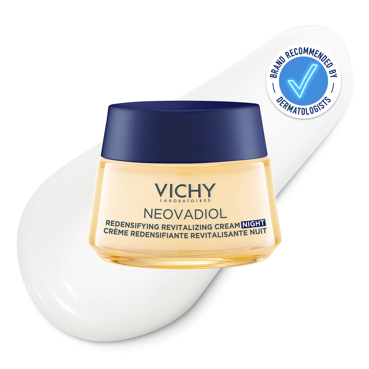VICHY Vichy Neovadiol Redensifying Revitalizing Night Cream, For Dry Skin, Soothe Symptoms of Peri-Menopause, 50ml