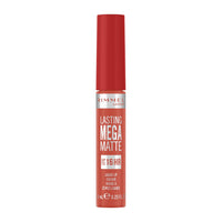 Rimmel London Lasting Mega Matte Liquid Lipstick, Long-Lasting, Hydrating, Vegan Formula - 600 - Coral Sass, 7.4ml