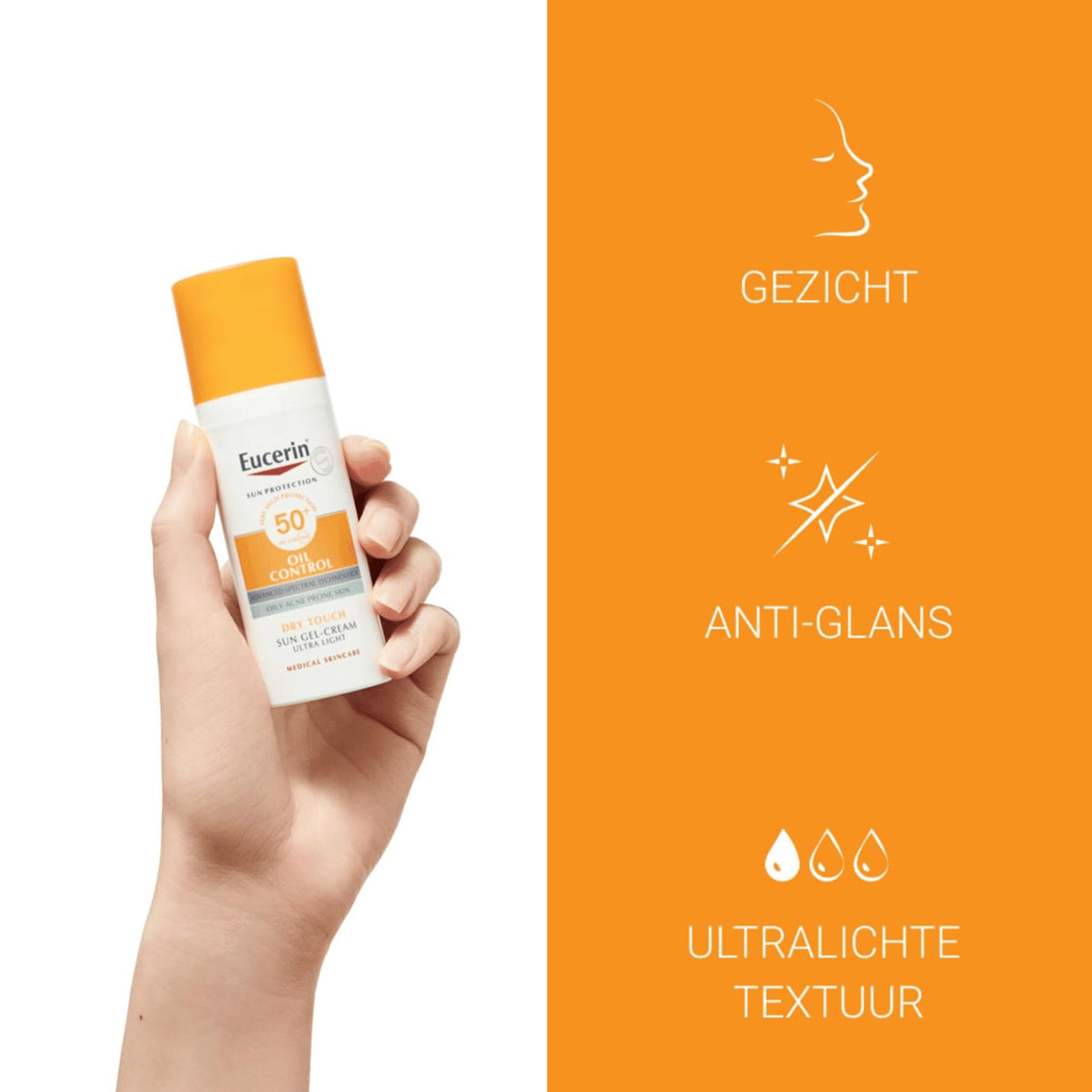 Eucerin Sun Oil Control Dry Touch Sun Gel-Crème SPF50+