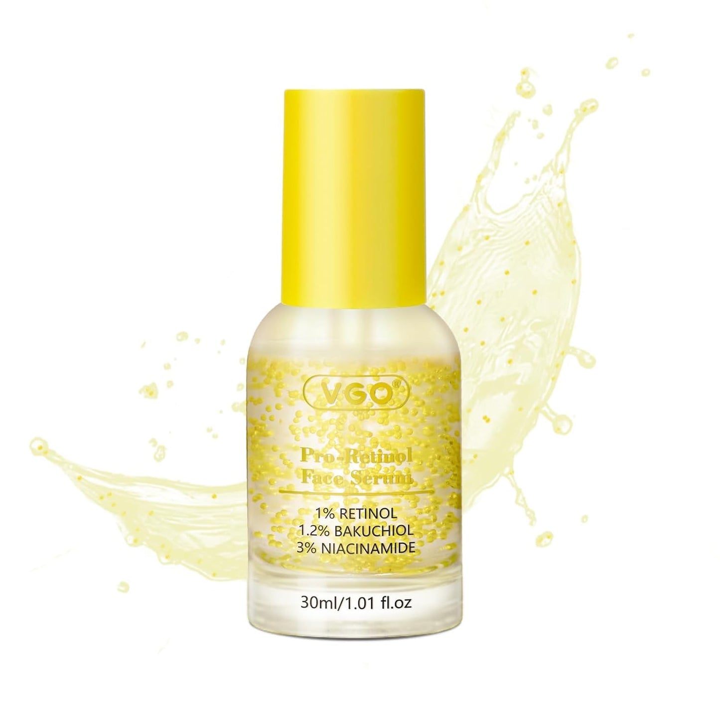 VGO Retinol Serum, Unique Double Active Ingredients of Retinol & Niacinamide, Outstanding Synthetic Effect to Reduce Wrinkle and Dark Circle 29ml