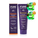 P'URE PAPAYA CARE Renew Cream 100ml - Stretch Mark Cream & Scar Treatment - Vegan Moisturiser - Paw Paw Papaya Enzymes, Gotu Kola, Shea Butter, Australian Jojoba Oil for Skin - Natural Skincare