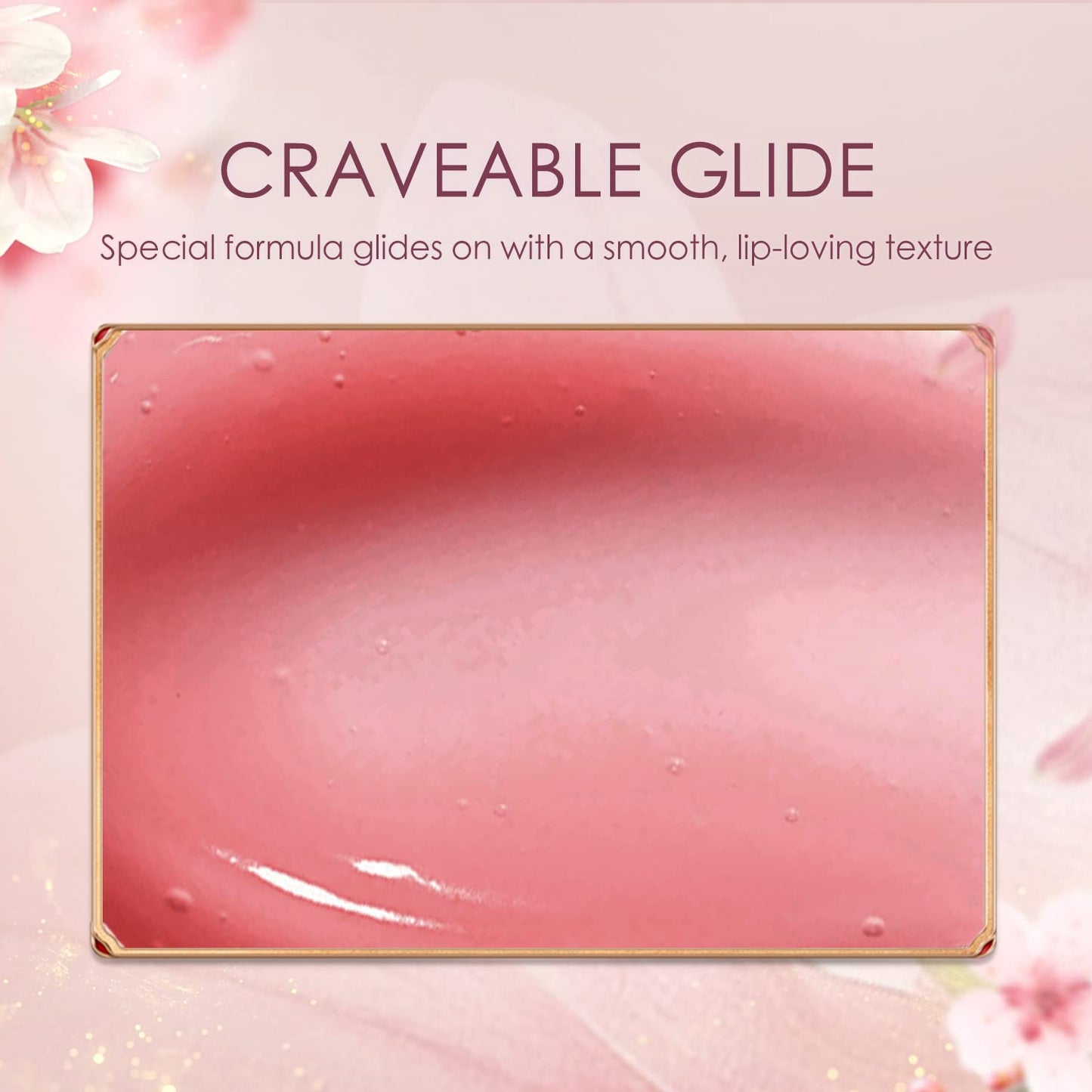 CATKIN Moonlight Lip Balms for Lip Skin Care and Lip Treatment, Natural with Vitamin E for 6h Moisture Care Color Change Lip Balm, 3.3g (C06 Camellia)