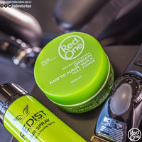 Redone RedOne Hair Styling Matte Wax Green 150 ml | Matte Look | No Shine l Wax | Ultra Hold | Men & Women Hair Wax | Coconut Scent | Maximum Control