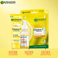 Garnier Skin Naturals, Light Complete Serum Mask, 32g