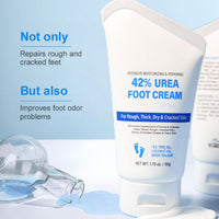 INSKIN 42% Urea Foot Cream, 2% Acids Foot Cream For Cracked Heels And Dry Skin, Foot Moisturiser Foot Cream For Hard Skin, Urea Cream Soften, Cracked Heel Cream Heel Balm For Foot And Body Care