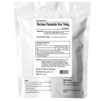 UKHealthHouse Iron Tablets 14mg | High Strength Ferrous Fumarate Iron Food Supplement for Energy, Tiredness, Red Blood Cell & Pregnancy Care | Suitable for Men & Women | 90 Tablets