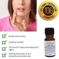 wellmadefairtrade Cold Sore Lip Oil - Famed For Cold Sore Relief Natural Herbal Treatment Vegan